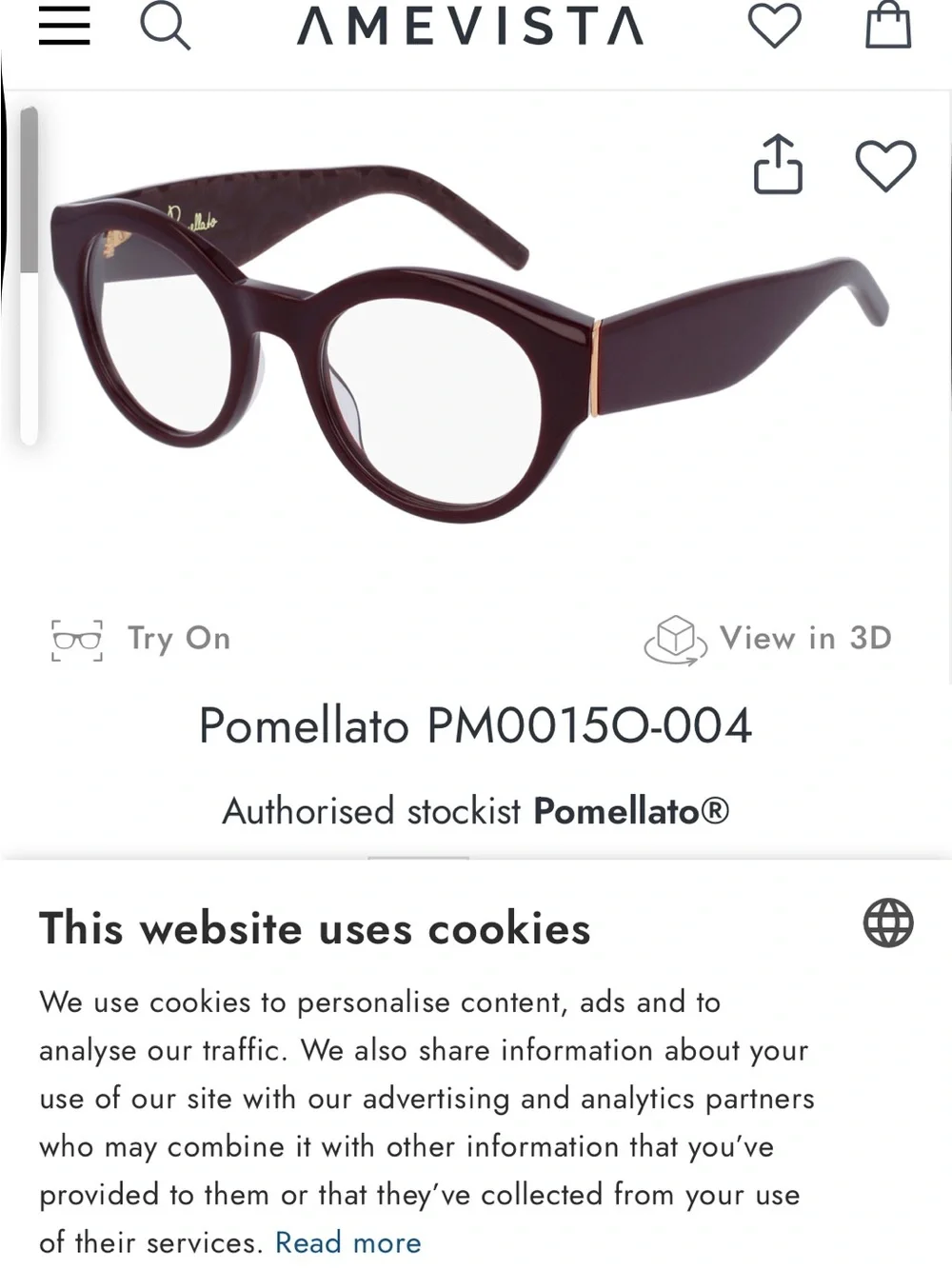 Searching for Pomellato Purple PM0015O-004